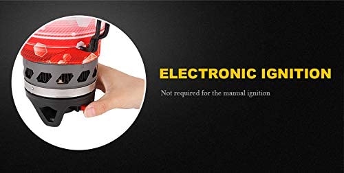 APG Portable Gas Stove Personal Cooking System Backpacking Outdoor Burner Hiking Camping Equipment Heat Exchanger Pot