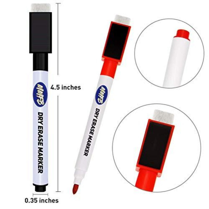 Large 17.8" x 78.7" Self-Adhesive Peel And Stick Whiteboard Wall Sticker With Free Dry Erase Markers