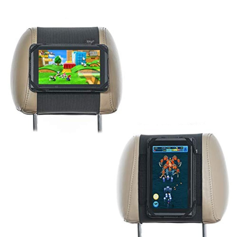 Vehicle Headrest Mount Compatible With Nintendo Switch