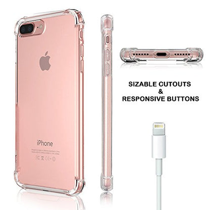 Crystal Clear Shock-Absorption iPhone 7/8 Plus