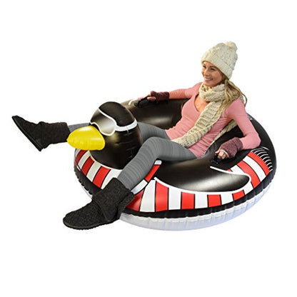 GoFloats Winter Snow Tube - The Ultimate Sled (Choose from Unicorn, Ice Dragon, Polar Bear, Penguin, Flamingo)
