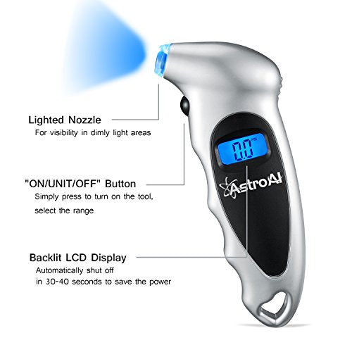 AstroAI Digital Tire Pressure Gauge