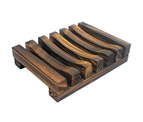 Hawaiian Style Handmade Natural Wood Soap Dish
