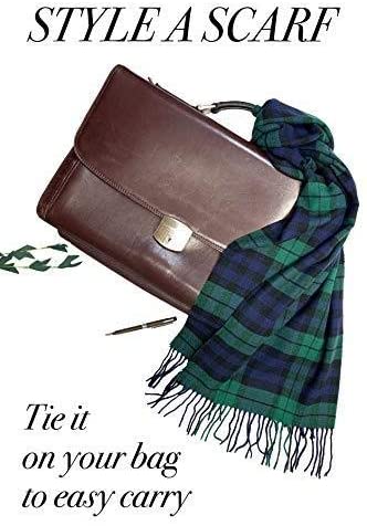 Calvia Cashmere Feel Scarf - Super Soft & Warm for Winter - Elegant Looks for Women & Men