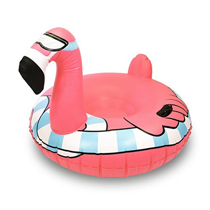 GoFloats Winter Snow Tube - The Ultimate Sled (Choose from Unicorn, Ice Dragon, Polar Bear, Penguin, Flamingo)