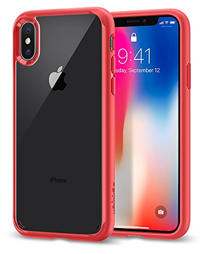 Spigen Ultra Hybrid iPhone X Case with Air Cushion Technology and Hybrid Drop Protection
