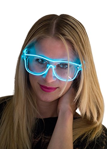 Neon Nightlife Clear Lens Light Up Glasses