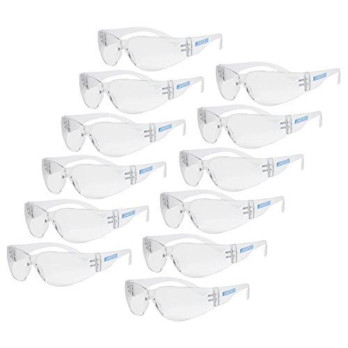 Eyewear Protective Safety Glasses Pack of 12