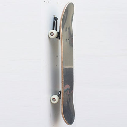 Skateboard Wall Hanger Wall Storage Clip Skateboard Wall Rack Wall Mount - for Skateboard and Longboard
