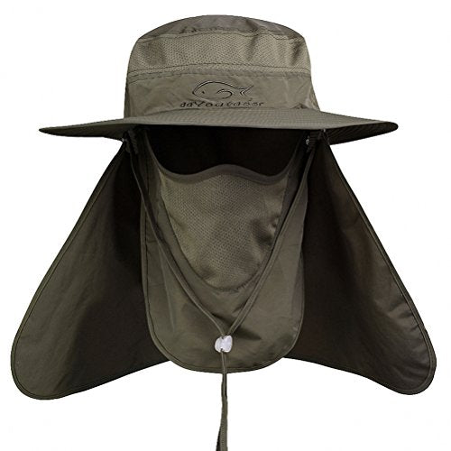 Outdoor Neck & Face Sun Protection Wide Brim Hat