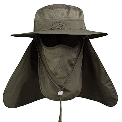 Outdoor Neck & Face Sun Protection Wide Brim Hat