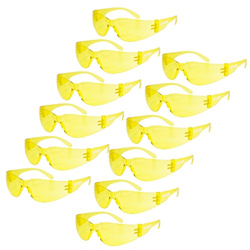 Eyewear Protective Safety Glasses Pack of 12