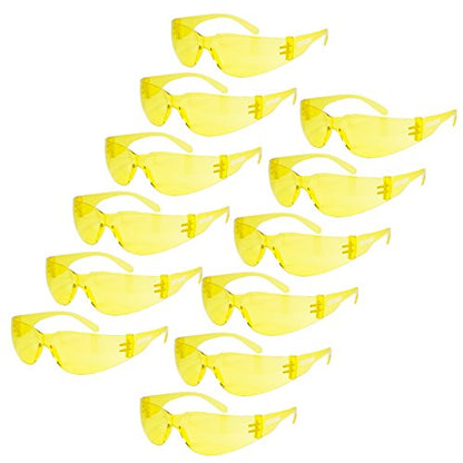 Eyewear Protective Safety Glasses Pack of 12