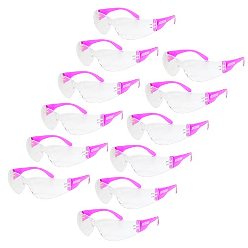Eyewear Protective Safety Glasses Pack of 12