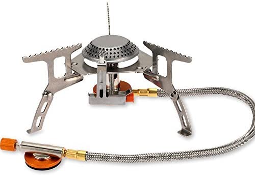SeadeSky Ultralight Portable Outdoor Camping Stove 3000W Gas Powered Backpacking Stove
