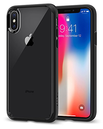 Spigen Ultra Hybrid iPhone X Case with Air Cushion Technology and Hybrid Drop Protection