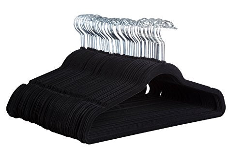 30 Pack: Premium Quality Space Saving Velvet Durable Clothing Hangers