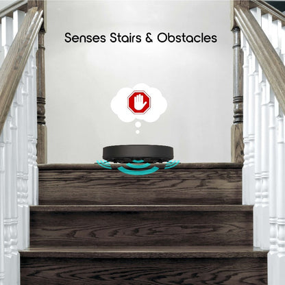 Smartclean 2000 Robovac - Wifi Robotic Vacuum with App/Remote Control