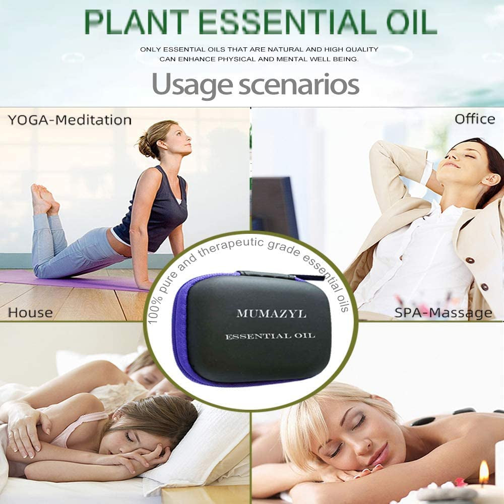 Fragrance Essential Oils Gift Set Summer , Night Air Scents, 6Packx10ml