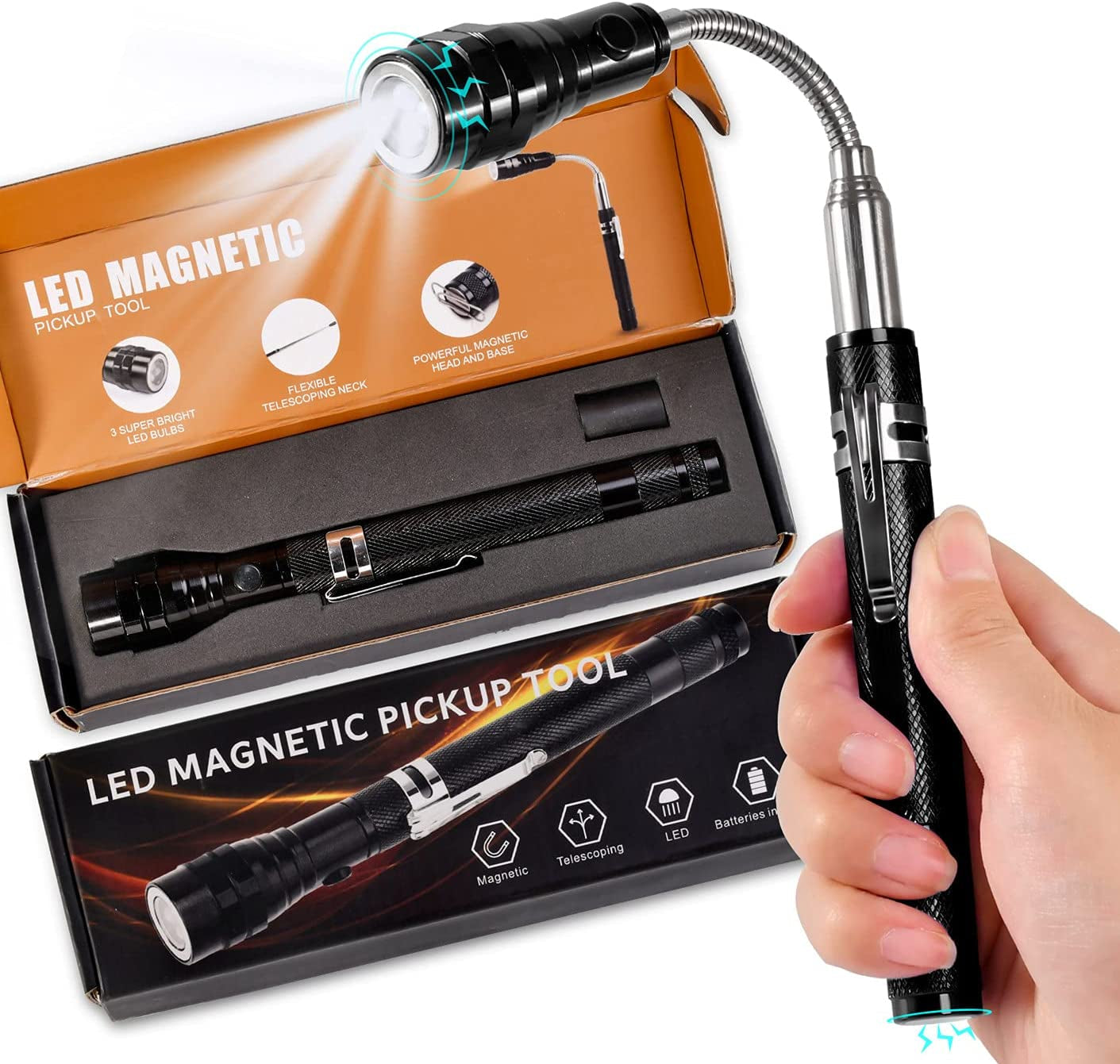 Magnetic Flashlight