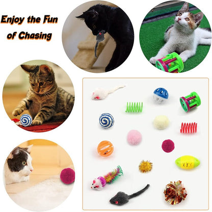 32 Pack - Cat Toys Variety Pack