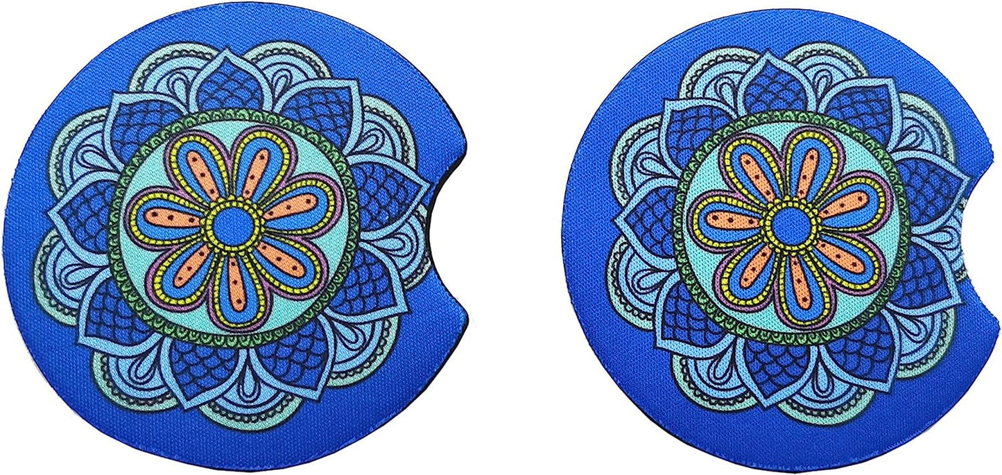 Pack of 2 (Flag) Car Coasters  