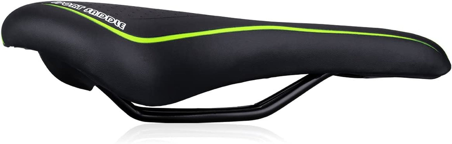 Foir Bike Saddle Mountain Bike Seat Breathable Comfortable Bicycle Seat with Central Relief Zone and Ergonomics Design Relax Your Body Road Bike and Mountain Bike