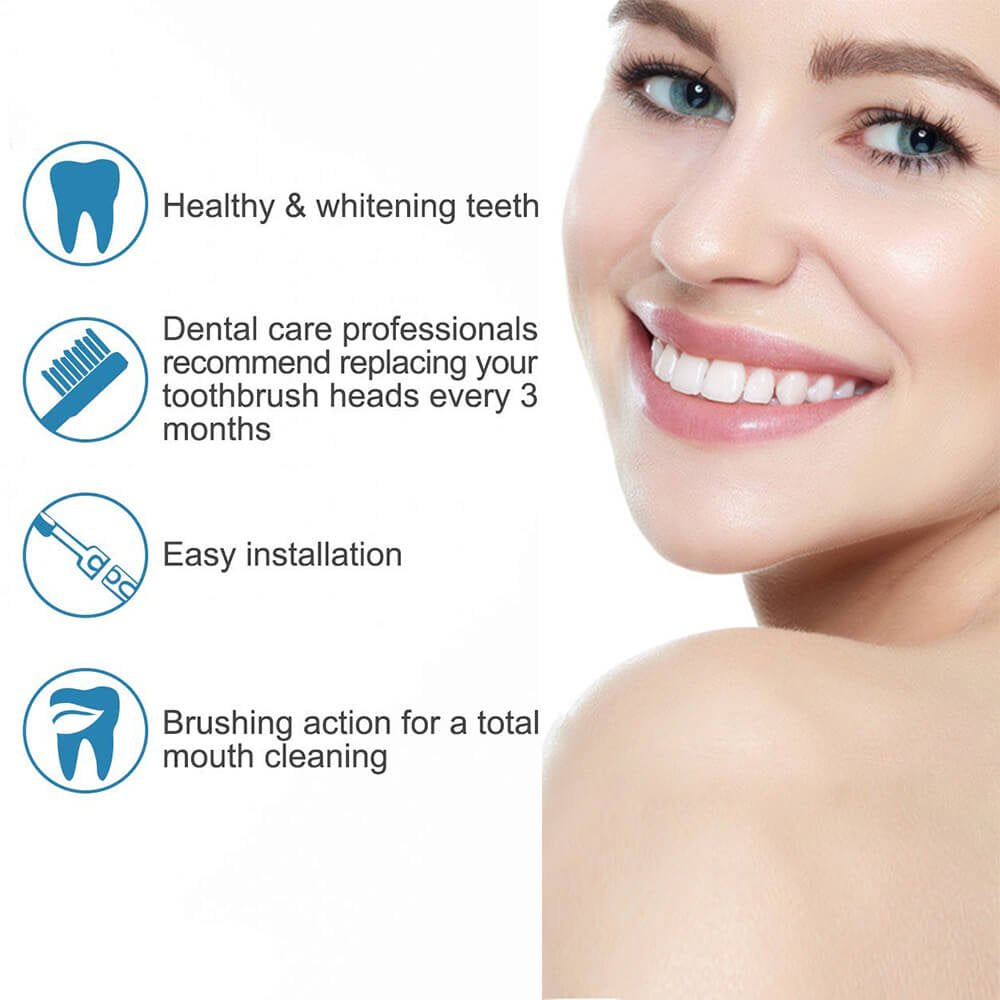 16 Pack of Electric Toothbrush Replacement Heads Compatible with Oral B
