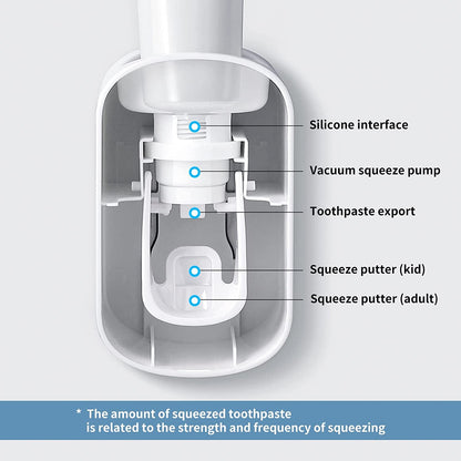  Toothpaste Dispenser Wall Mounted