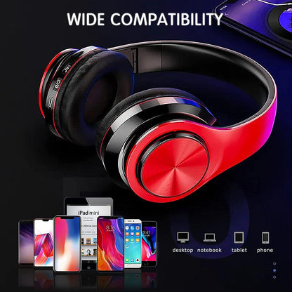 Over Ear Bluetooth Headphones Noise-Cancelling 