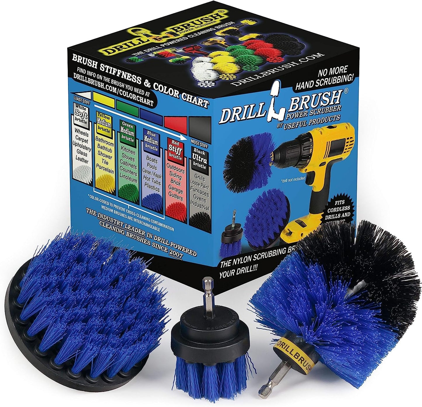 Drill Brush Power Scrubber 
