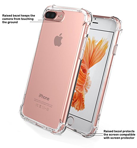 Crystal Clear Shock-Absorption iPhone 7/8 Plus