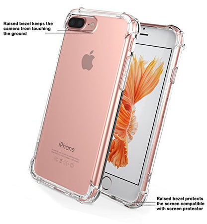 Crystal Clear Shock-Absorption iPhone 7/8 Plus