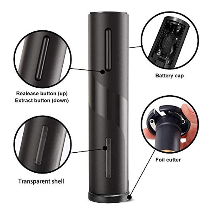One-Click Electric Wine Bottle Opener