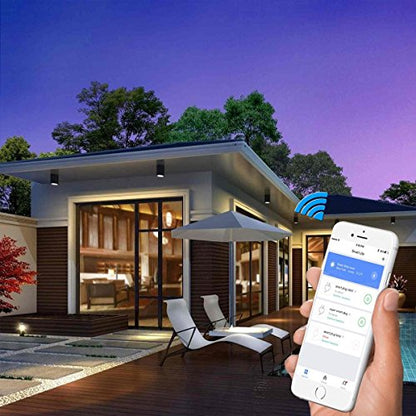 4 Pack: WiFi Smart Plug Outlet Adapters