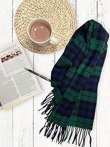 Calvia Cashmere Feel Scarf - Super Soft & Warm for Winter - Elegant Looks for Women & Men