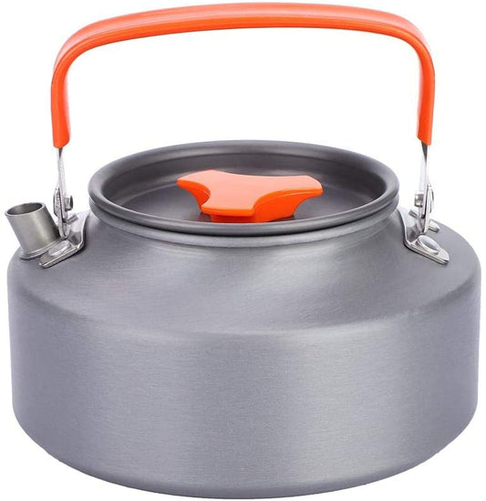VGEBY1 Tea Pot, Water Kettle Teapot Coffee Pot 1.1L Outdoor Camping Teapot Safe and Heat Resistant Cooking Outdoor Equipment