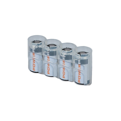 Storacell by Powerpax SlimLine CR123 Battery Caddy, Military Green, Holds 4 Batteries