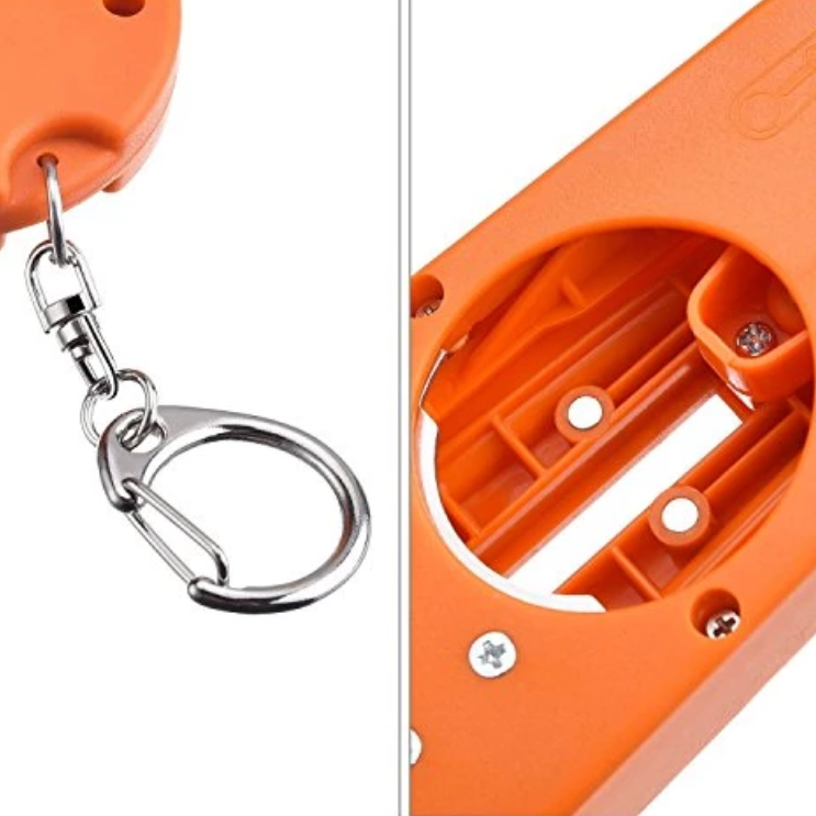 3 Pack: Zappa Bottle Cap Launcher Keychain - Orange, Yellow and, White
