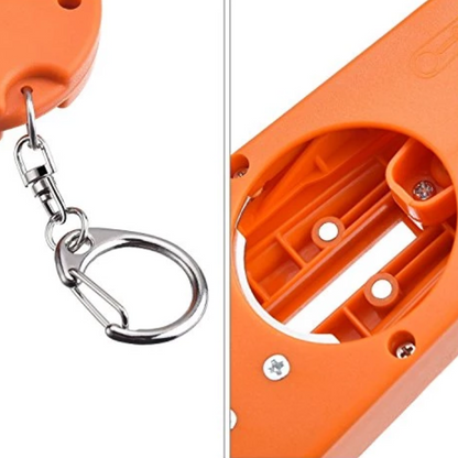 3 Pack: Zappa Bottle Cap Launcher Keychain - Orange, Yellow and, White
