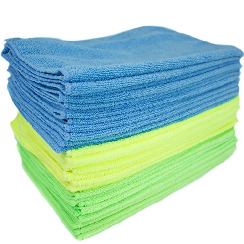 Zwipes 735 Microfiber Towel Cleaning Cloths, 12-Pack