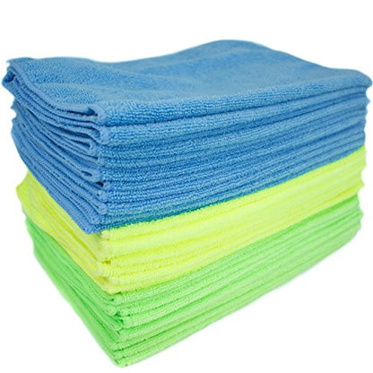 Zwipes 735 Microfiber Towel Cleaning Cloths, 12-Pack