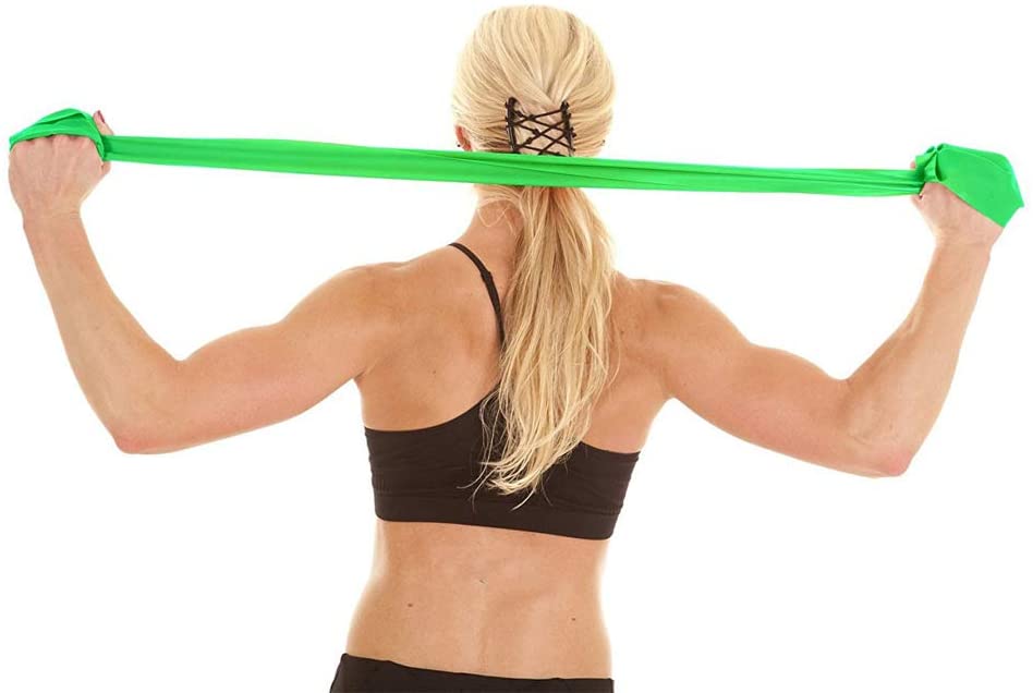 Qian Elastic Bands for Exercise,Professional Latex Resistance Band, Perfect for Strength Training,Physical Therapy, Pilates, at-Home Workouts, Yoga