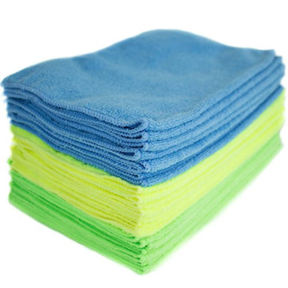 Zwipes 735 Microfiber Towel Cleaning Cloths, 12-Pack