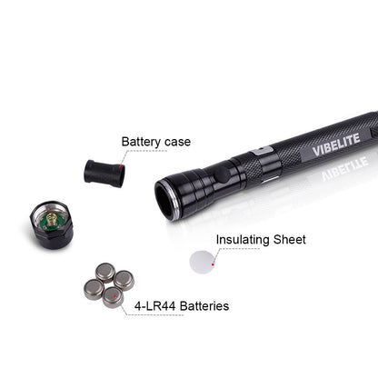 Magnetic Flexible LED Flashlight Telescoping Pickup Tool