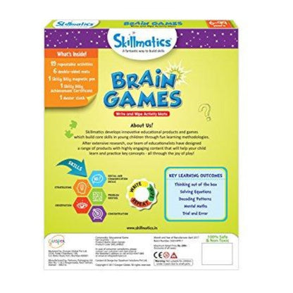 Skillmatics Educational Game: Brain Games 6-99 Years