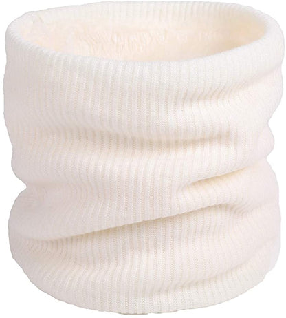 Women's Men Thick Winter Knitted Warm Circle Loop Infinity Scarf