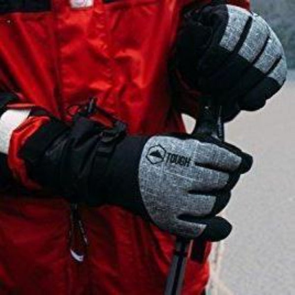 Men's Waterproof Nylon Shell Thermal Insulation Gloves