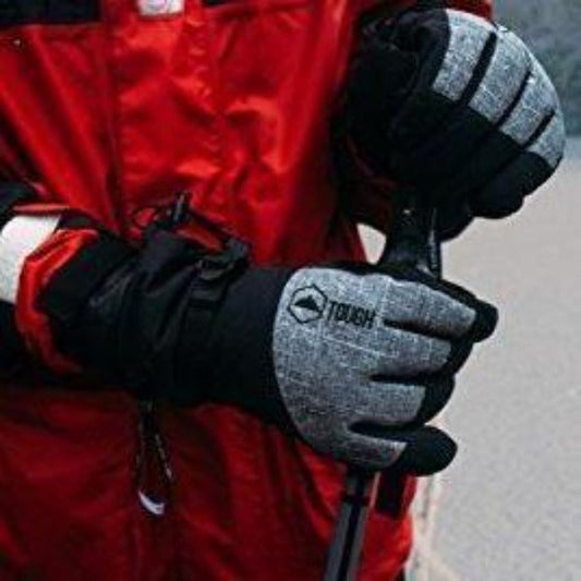 Men's Waterproof Nylon Shell Thermal Insulation Gloves