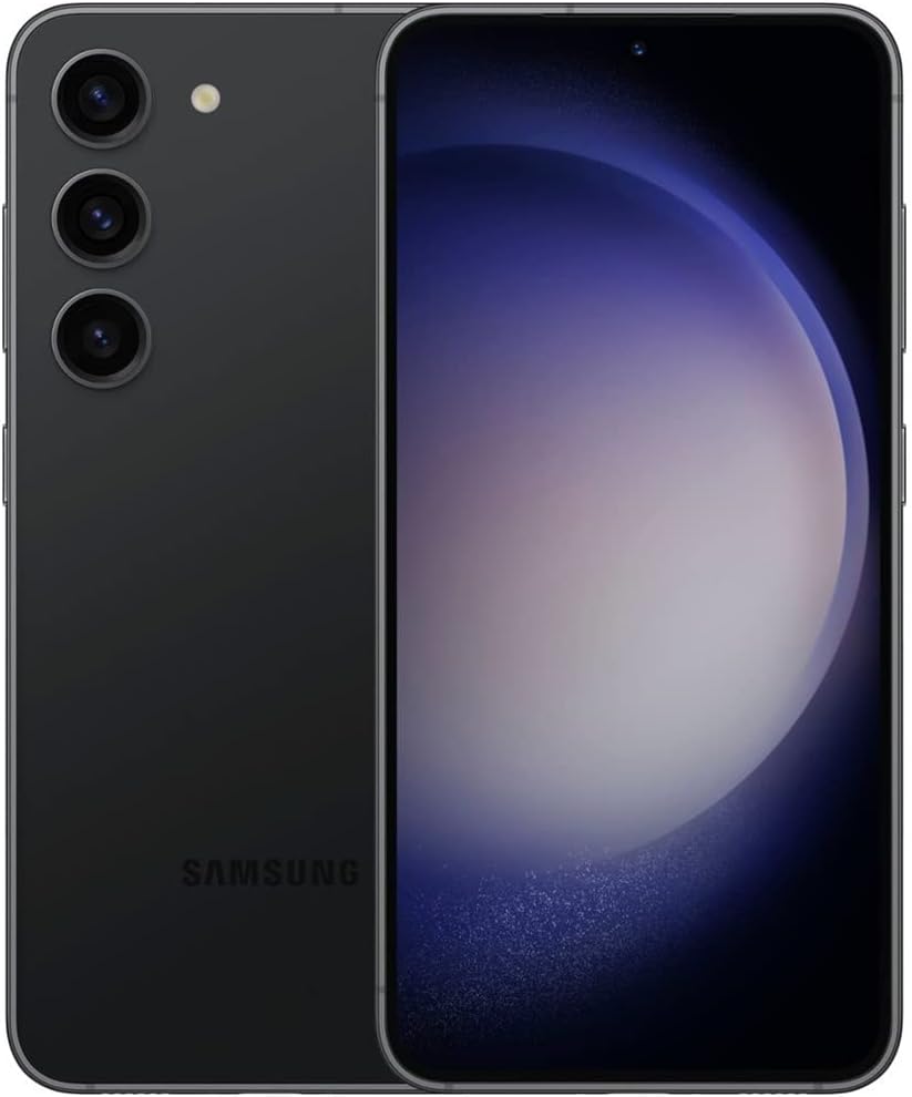Samsung Galaxy S23 5G Factory Unlocked 256GB - Phantom Black (Renewed)